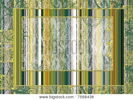 grunge flowered background