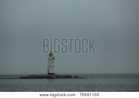 Lighthouse at Egersheld in Vladivostok