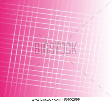 Abstract stripes square grid on pink background