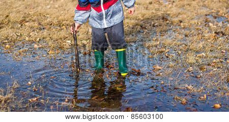 Playing In Puddles
