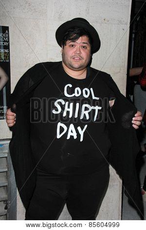 LOS ANGELES - MAR 12:  Harvey Guillen at the Kode Magazine Spring 2015 Cover Party at the The Standard on March 12, 2015 in West Hollywood, CA
