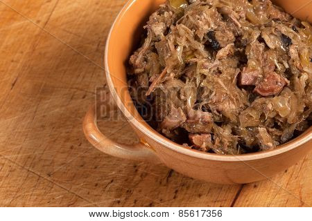 Traditional Polish Sauerkraut.