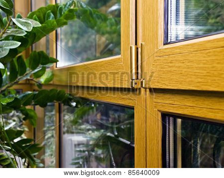 New Fiberglass Balcony Glazing In City House