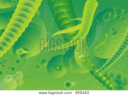 Green background