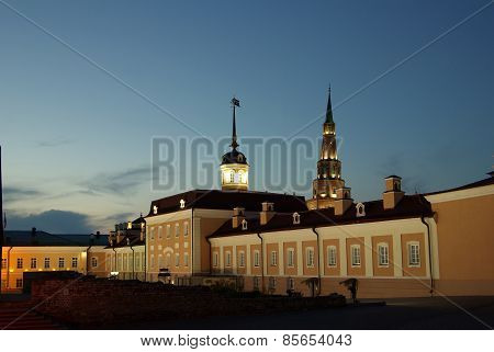 Kazan Kremlin In The Evening, Russia