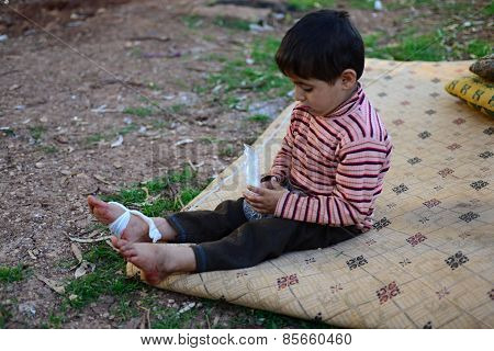 Portraits of syrian refugees in Turkey