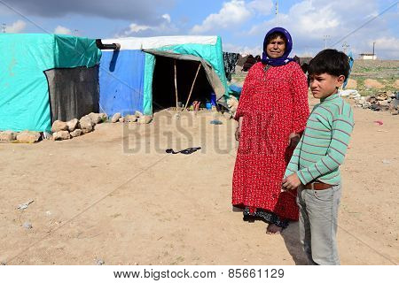 Portraits of syrian refugees in Turkey