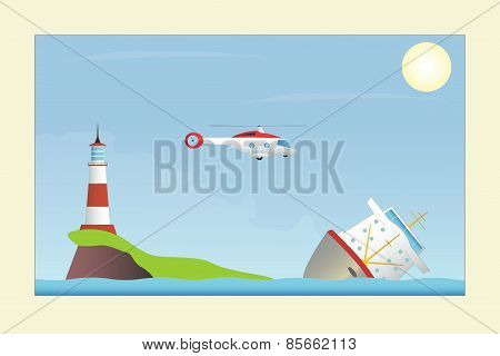 A Ship In Distress