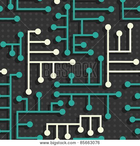 Electronic Circuit Pattern