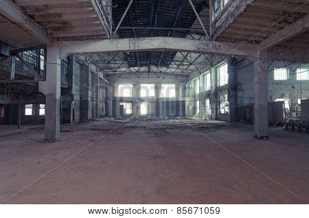 Deserted warehouse