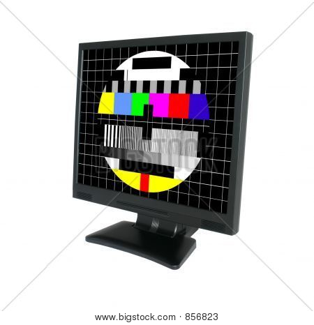 LCD z ekranem test 2