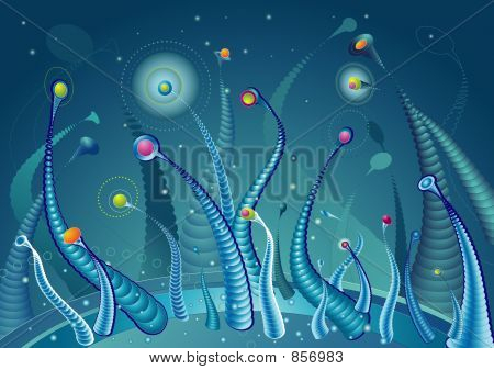 Flowers on the planet
