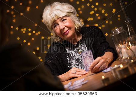 Smiling Female Seer