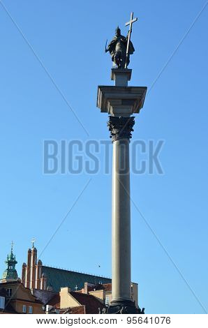 View of Sigmund's Column and Royal Castle