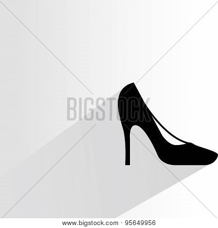 high heel shoe