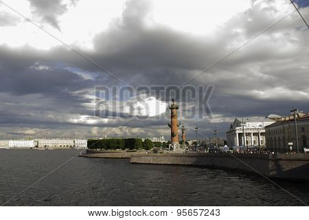 Spit Of Vasilyevsky Island