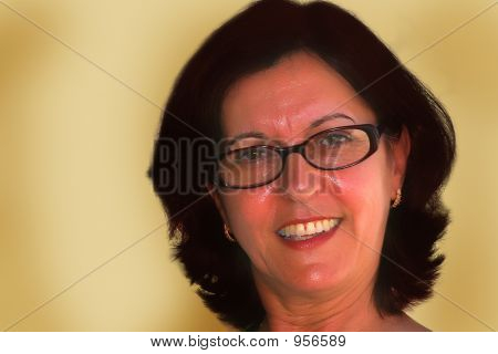 Coole Frau