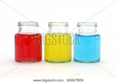 Colors Water In Bottles