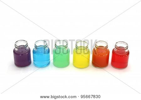 Colors Water In Bottles