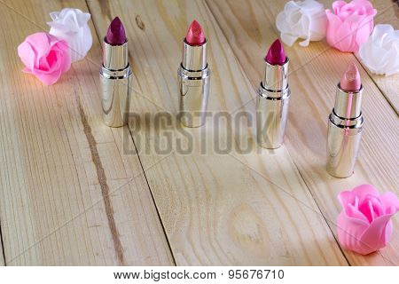 Lipstick On A Table