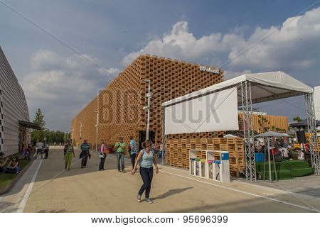 Poland Pavilion At Expo 2015 In Milan, Italy