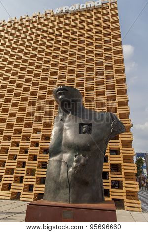 Poland Pavilion At Expo 2015 In Milan, Italy