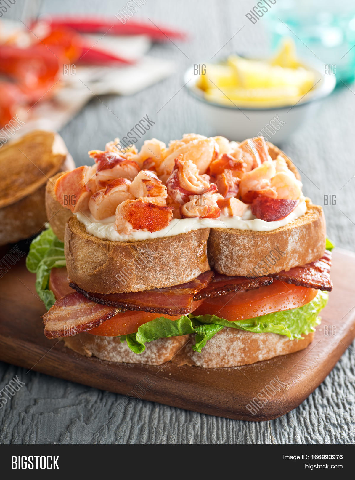 Delicious Lobster Club Image & Photo (Free Trial) Bigstock