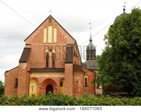Skokloster kyrka, a beautiful church in the area of Skokloster Castle, Sweden
