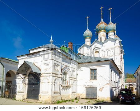 Old Church Near Rostov Kremlin. Rostov, Yaroslavl Oblast, Russia.