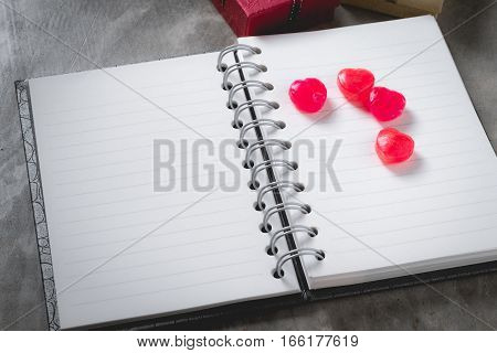 Valentine's Day Background,red Heart With Red White Rose ,ribbon