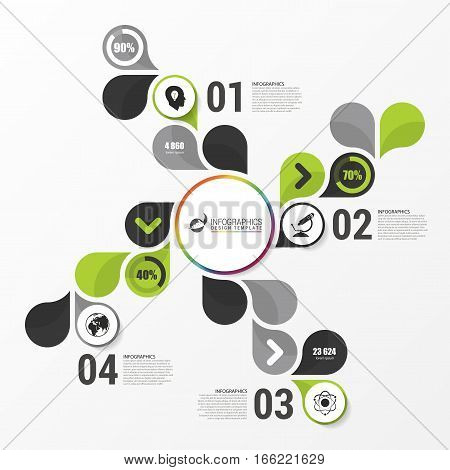 Abstract Infographic template. Business concept. Vector illustration
