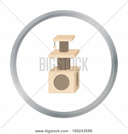 Cat houses icon of vector illustration for web and mobile design - stock vector
