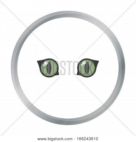 Cat eyes icon of vector illustration for web and mobile design - stock vector