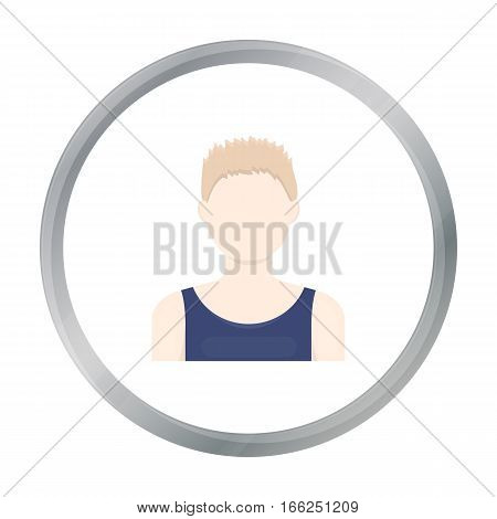 Boy icon cartoon. Single avatar, peaople icon from the big avatar cartoon. - stock vector