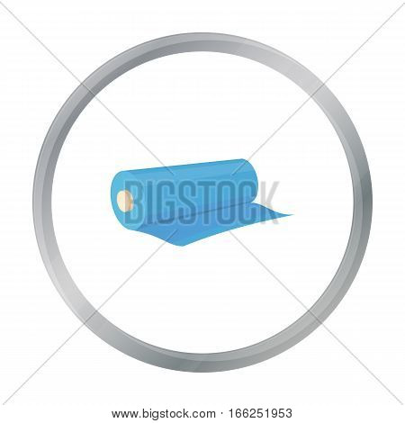 Textile roll icon of vector illustration for web and mobile design - stock vector