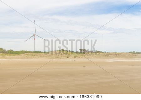 Eolic Park At Cassino Beach