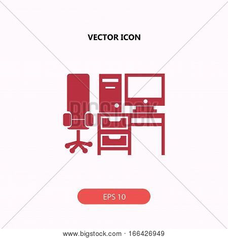 computer set with table and chair Icon, computer set with table and chair Icon Eps10, computer set with table and chair Icon Vector, computer set with table and chair Icon Eps, computer set with table and chair Icon Jpg, computer set with table and chair 