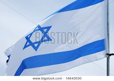 Flagge in Isreal