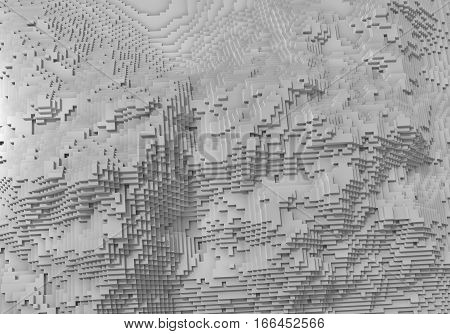 Texture of boxes. Abstrat background for your design. 3D Illustration