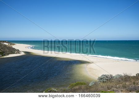 Where Moore River Meets Atlantic Ocean