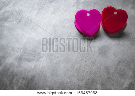 Valentine's Day Background,red Heart With Red White Rose ,ribbon