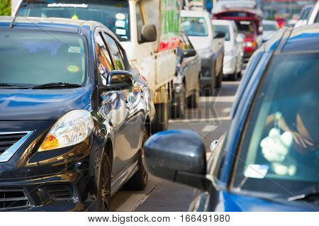 Heavy Traffic Jam
