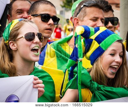 Brazilian Soccer Fans