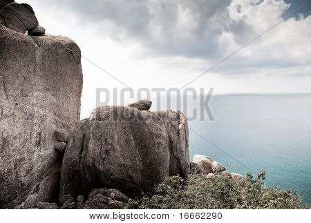 ทะเลและหิน เกาะนางยวน ไทย