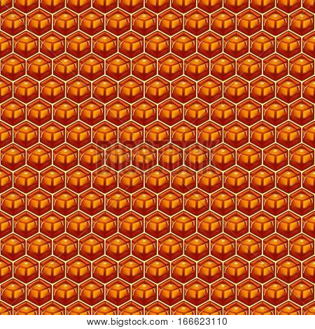 This brown tileable hexagonal honeycomb pattern can be used for wallpapers, fabric, gift wrapping paper, cards, web design, business cards, promotional banners and so on!