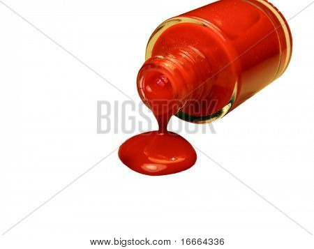 vernis à ongles rouge