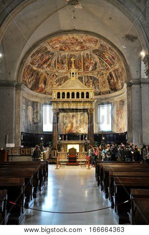San Pietro In Vincoli Church. Rome, Italy