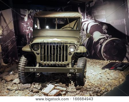 Ancient Cars At Car Museum In Turin