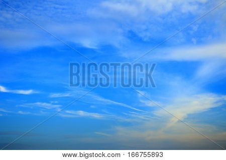 beautiful Sky and cloud background .blue skyy