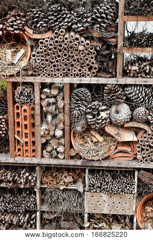 La Flotte France - september 27 2016 : an insect hotel